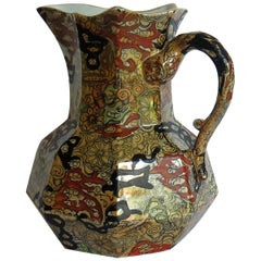 Mason's Ironstone Hydra Jug or Pitcher in the Bandana Pattern, circa 1870