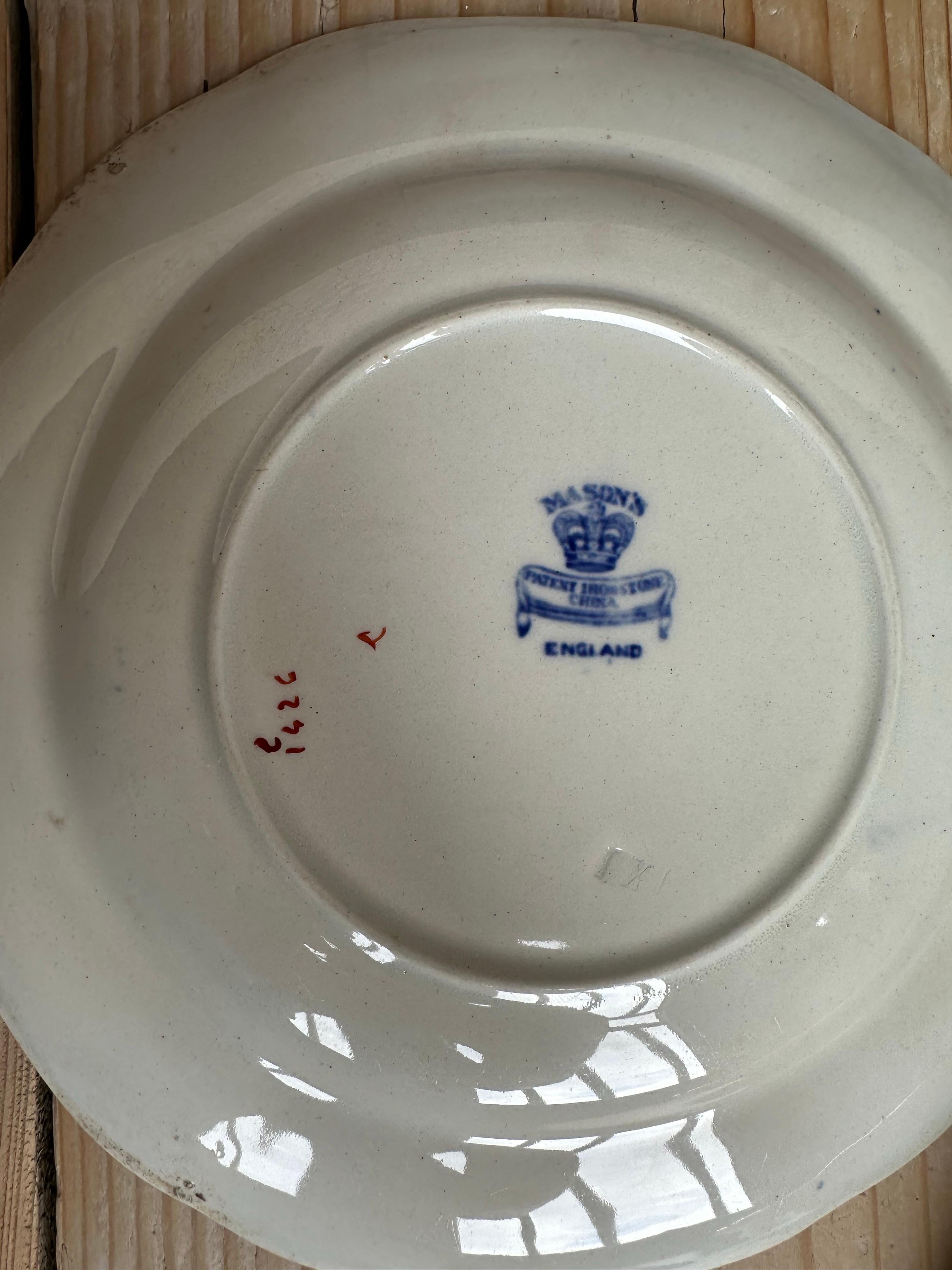Mason's Ironstone Imari Plates, Set of 2, Circa 1900 im Angebot 4