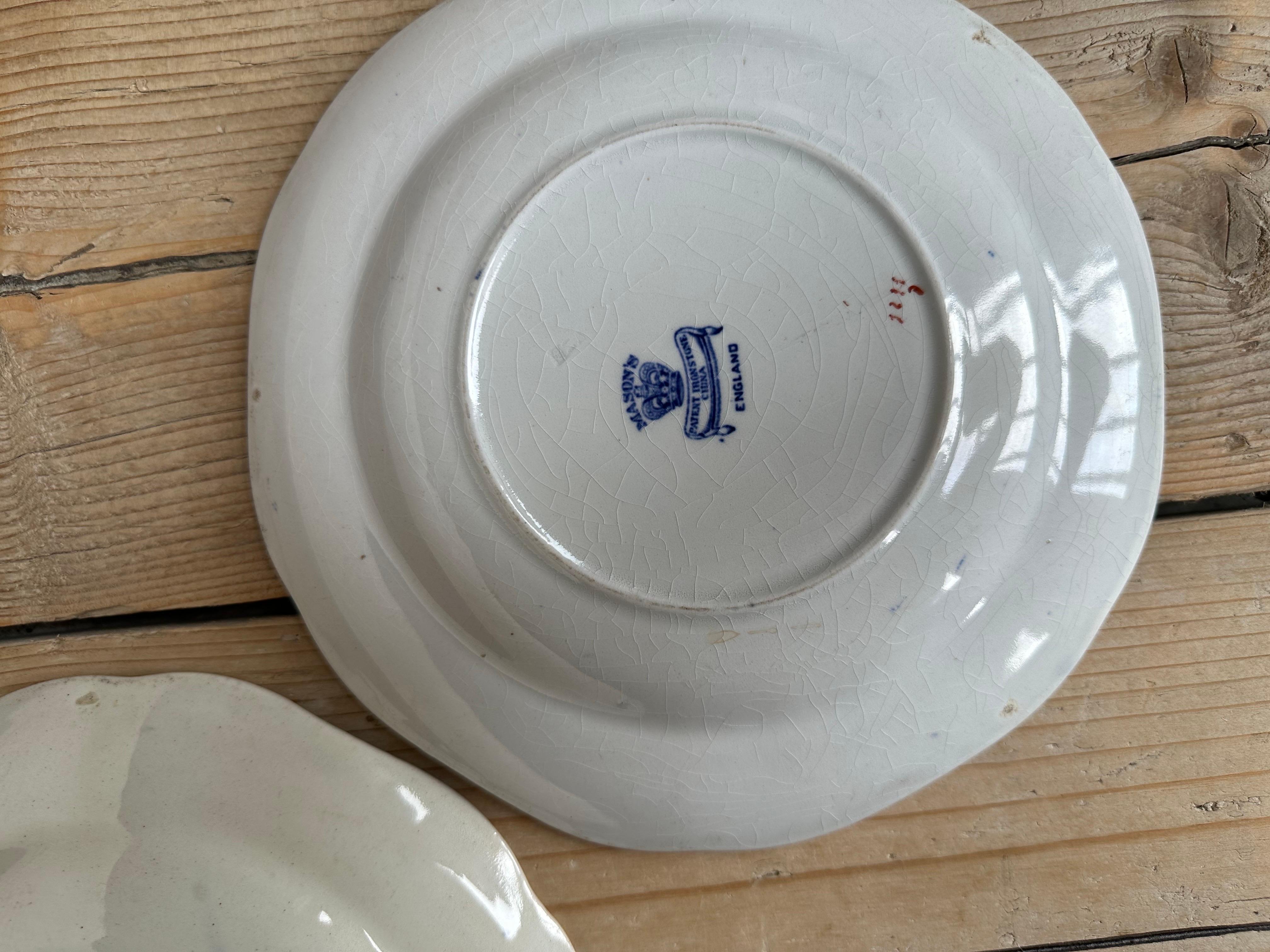 Mason's Ironstone Imari Plates, Set of 2, Circa 1900 im Angebot 6