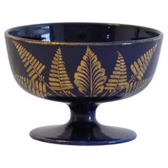 Masons Ironstone Pedestal Bowl in gilded fern Pattern, Georgian period Ca 1818