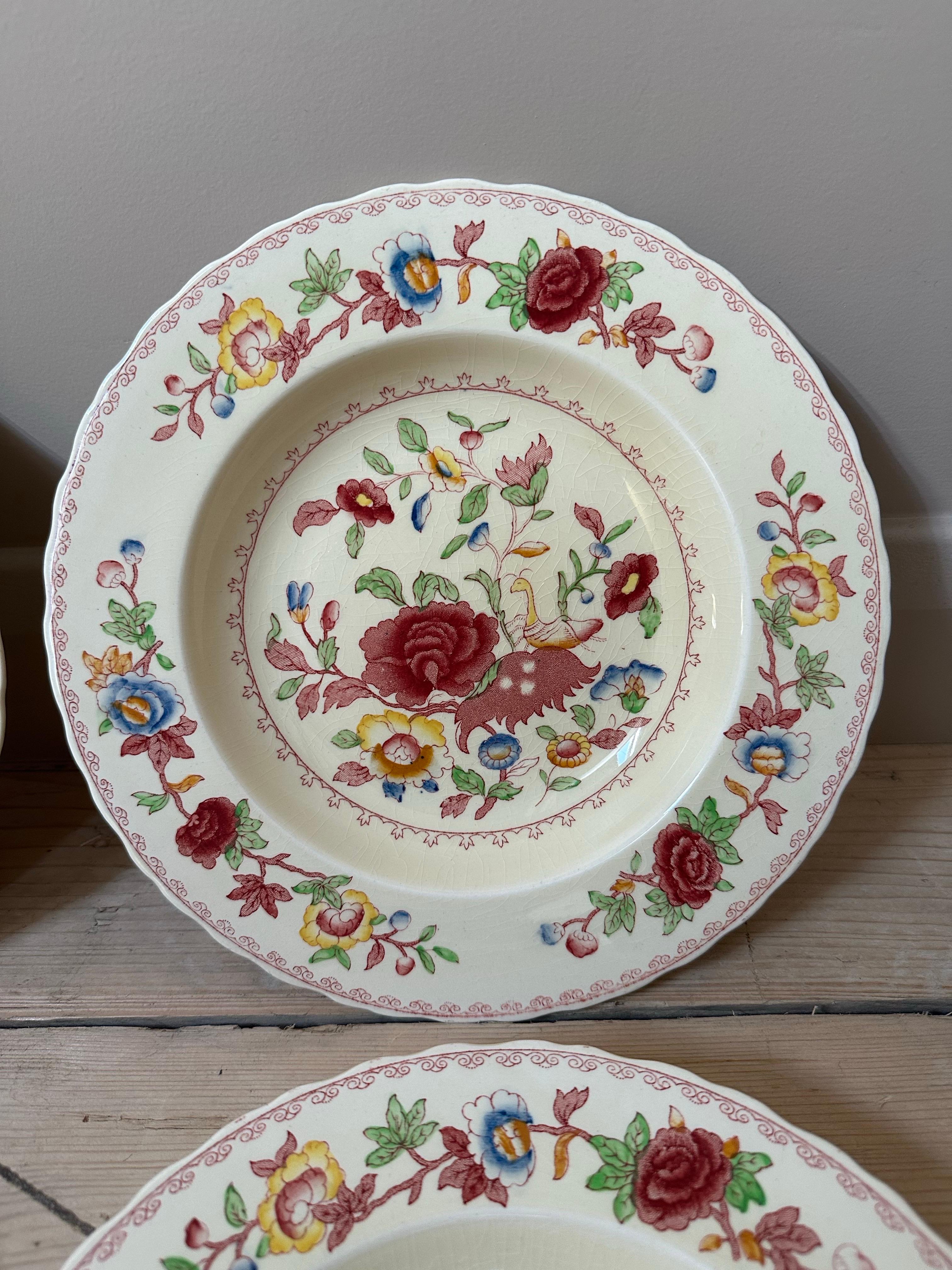 Hand-Painted Mason's Ironstone 