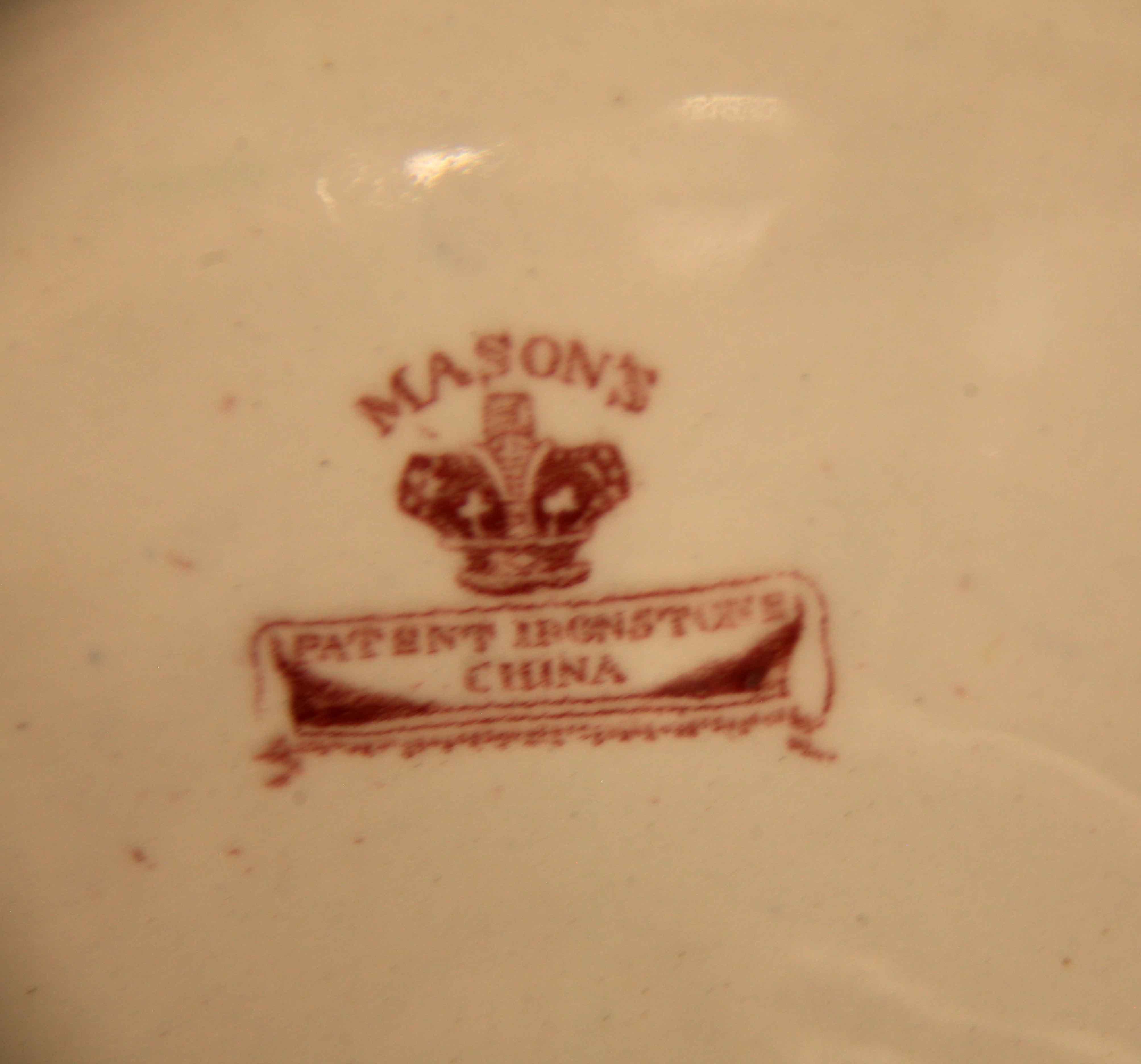 Mason's Ironstone Tureen and Tray  For Sale 4