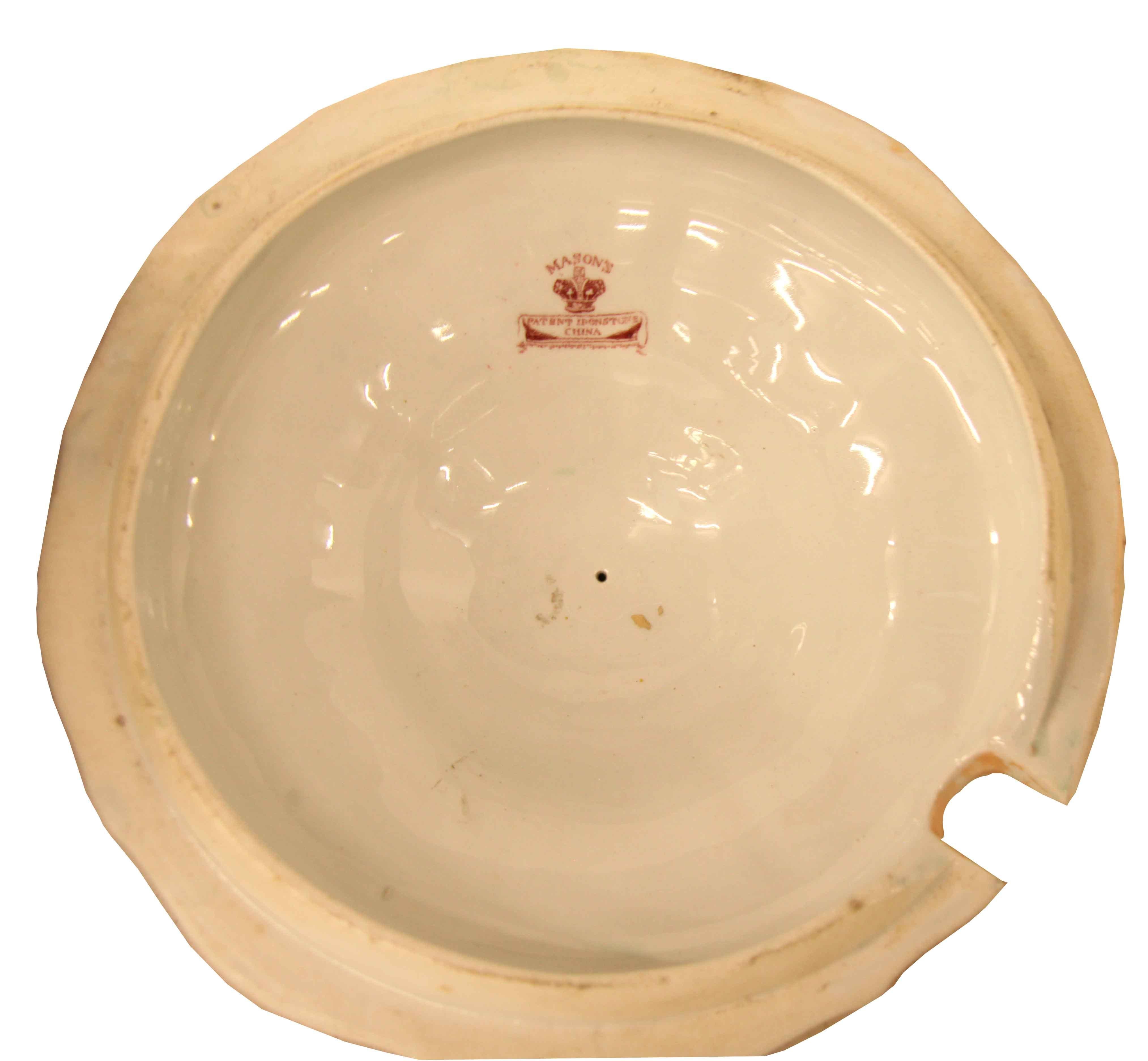 Mason's Ironstone Tureen and Tray  For Sale 3