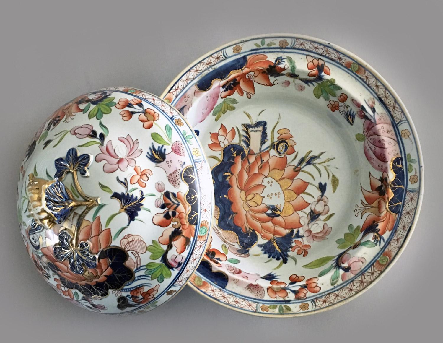Glazed Mason's Ironstone 
