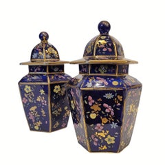 Masons Pair of Ironstone vases, Mason's Ceramic England