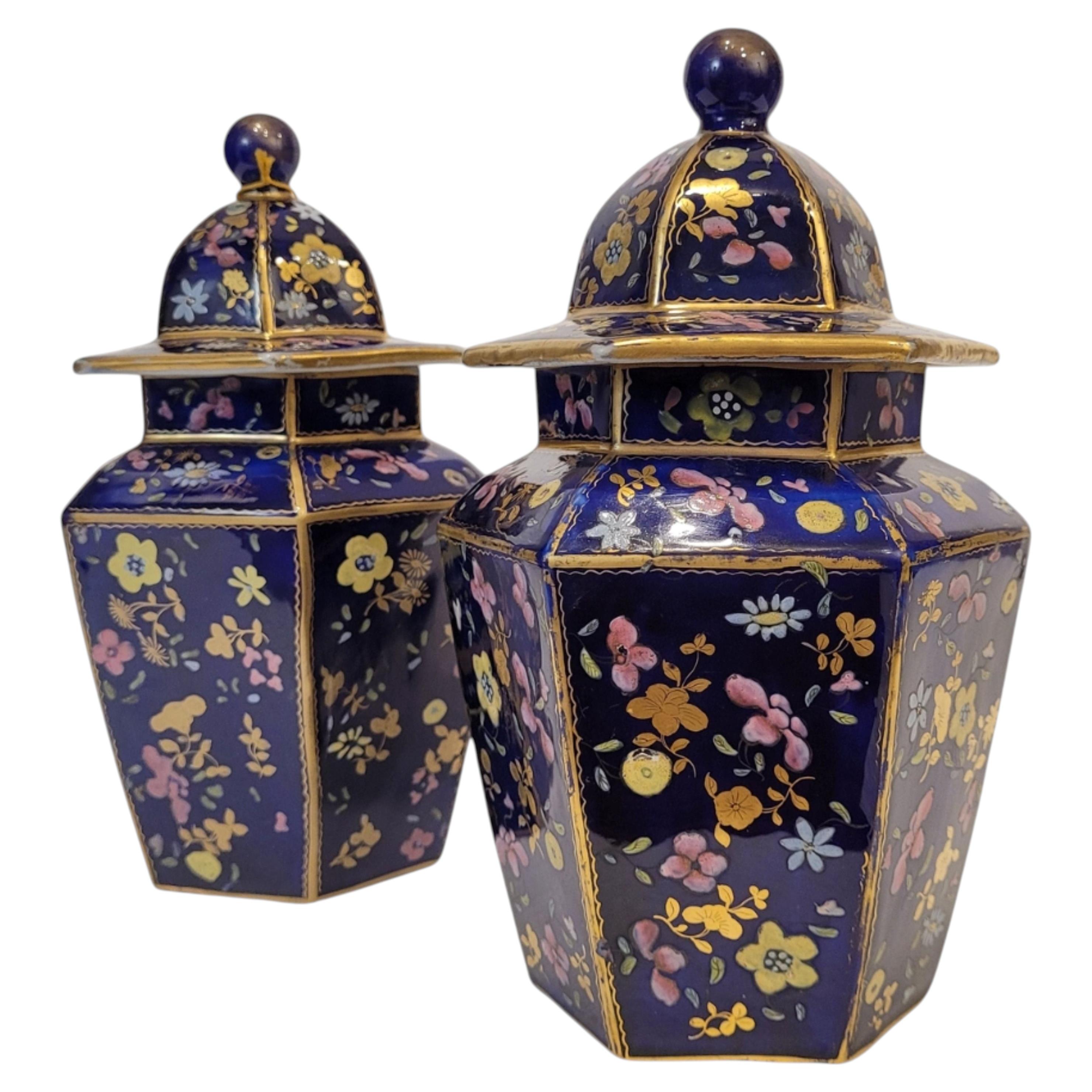 Masons Pair of Ironstone vases, Mason's Ceramic England