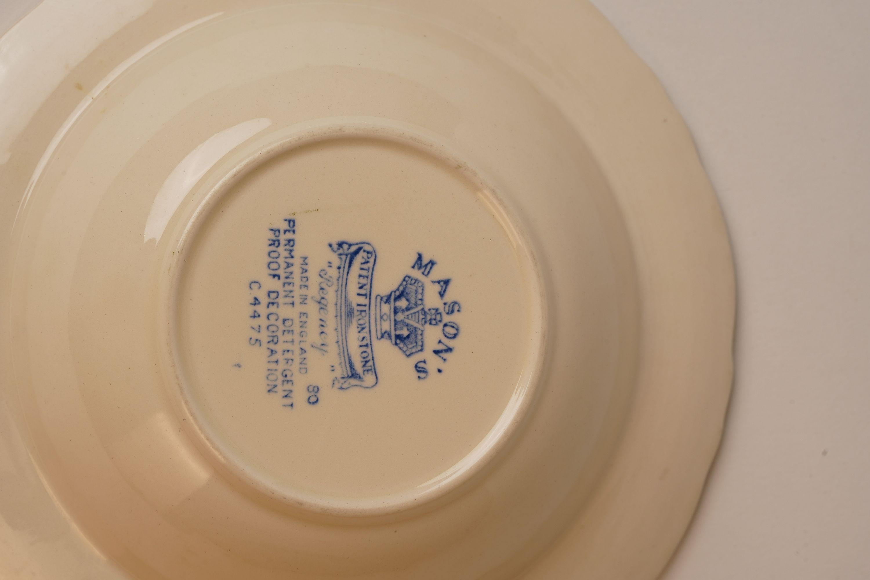Mason's Regency Ironstone, 23-Piece Dinner Service, Circa 1920 For Sale 7