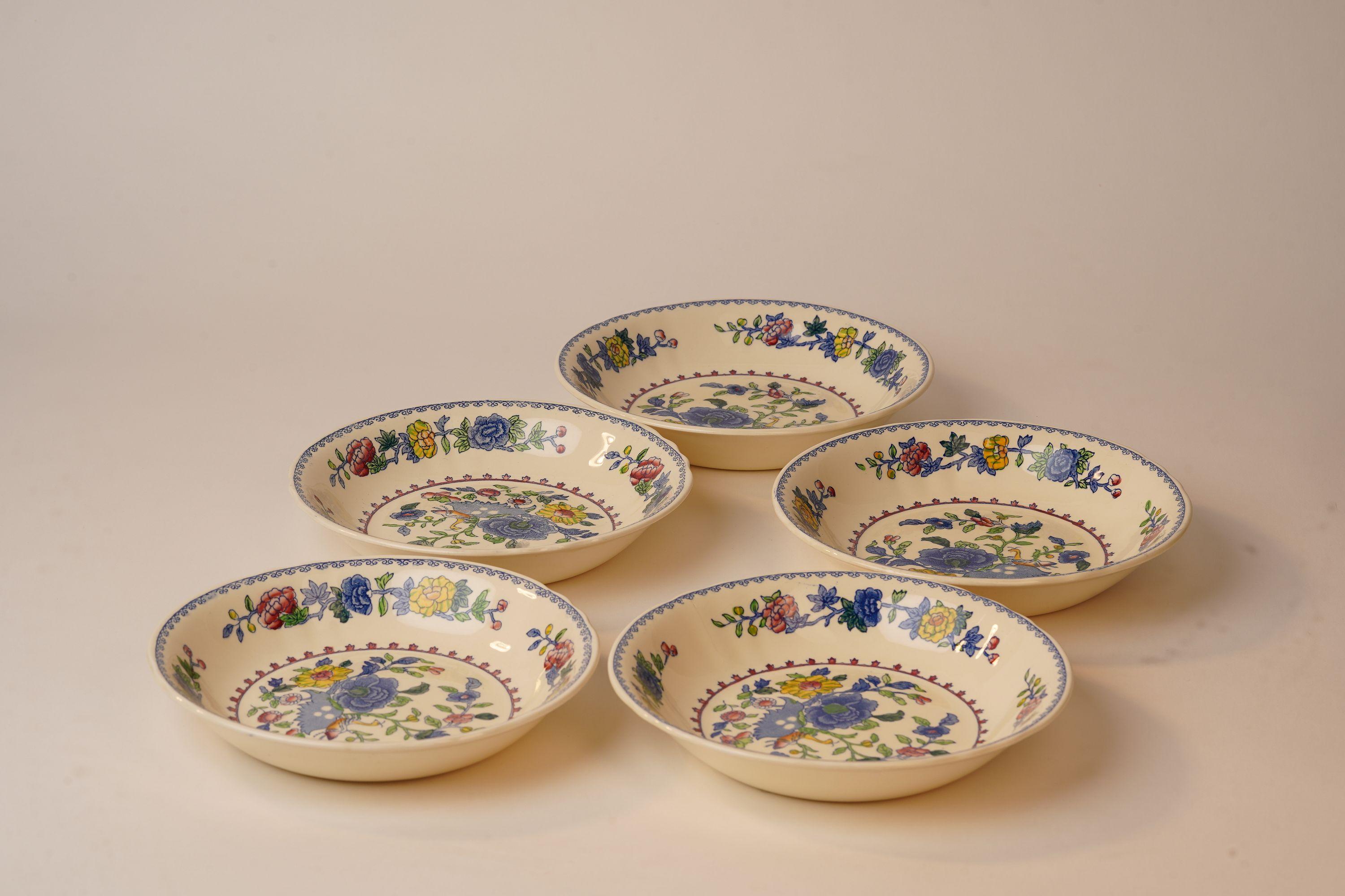 19th Century Mason's Regency Ironstone, 23-Piece Dinner Service, Circa 1920 For Sale