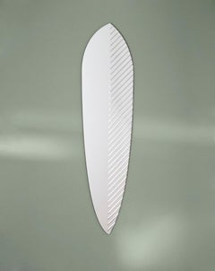 Masquerade Engraved Feather Mirror by Sebastian Alberdi for Warm Nordic