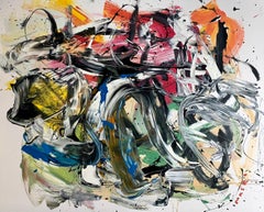 "Challenge 18" Mixed Media Contemporary Abstract Expressionist