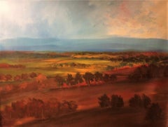 "Dreamy Tuscany" oil on canvas by Masri