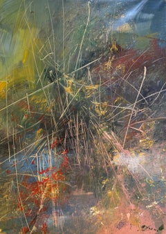 'Eccitazione' Contemporary , Abstract Landscape Oil/Canvas by Masri