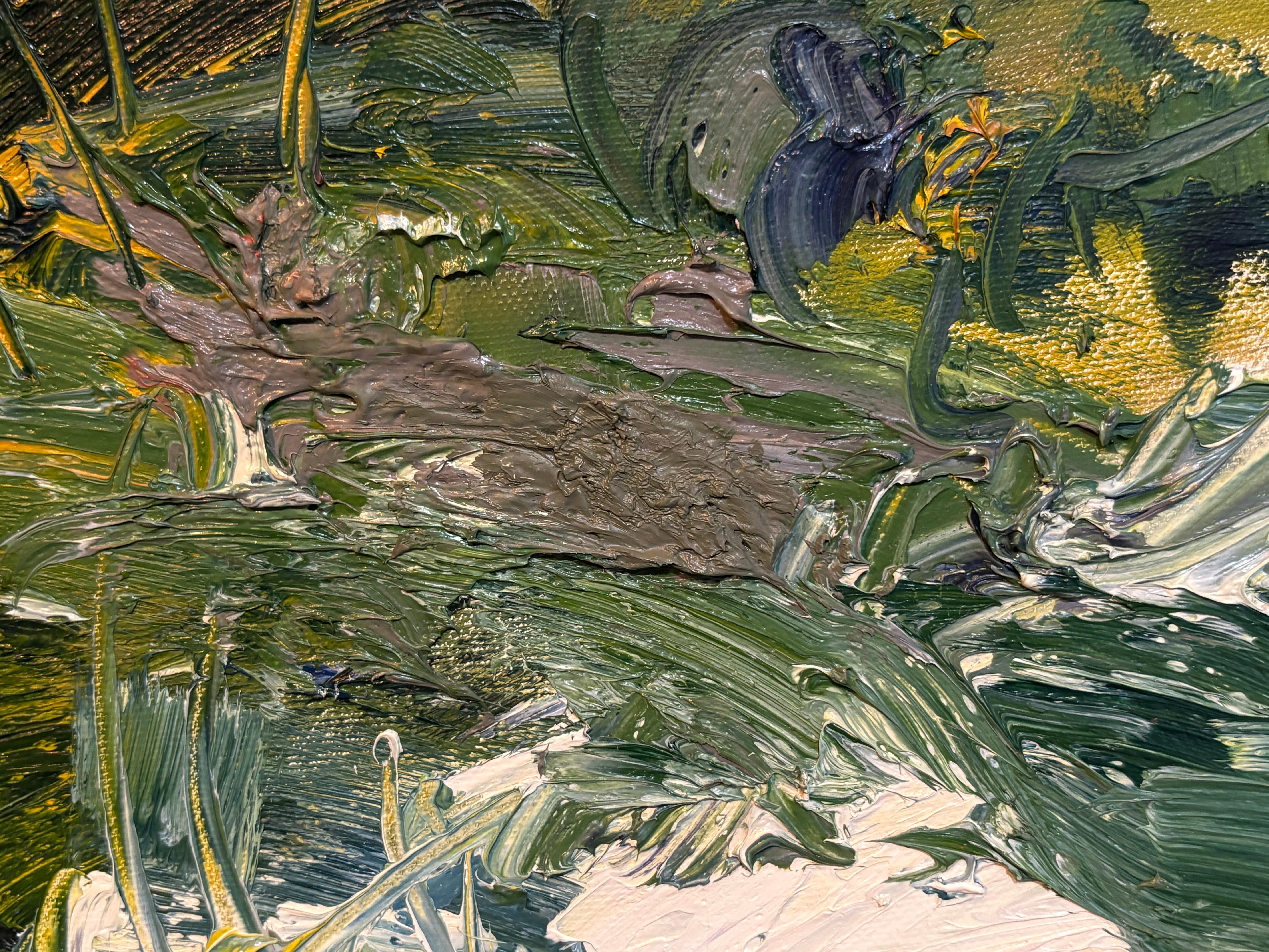 Paesaggio astratto espressionista 'Sunset' di Masri in vendita 5