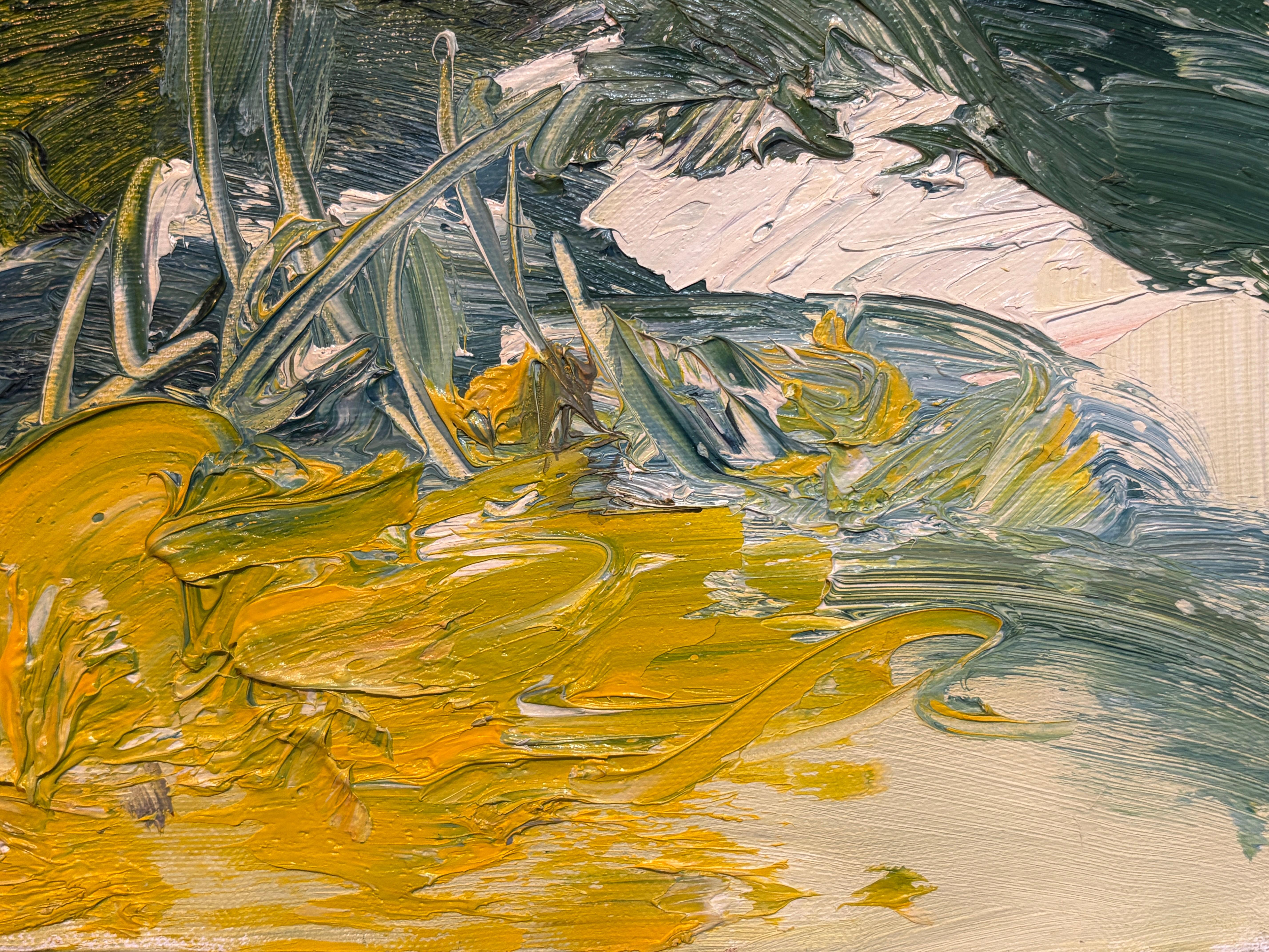 Paesaggio astratto espressionista 'Sunset' di Masri in vendita 7