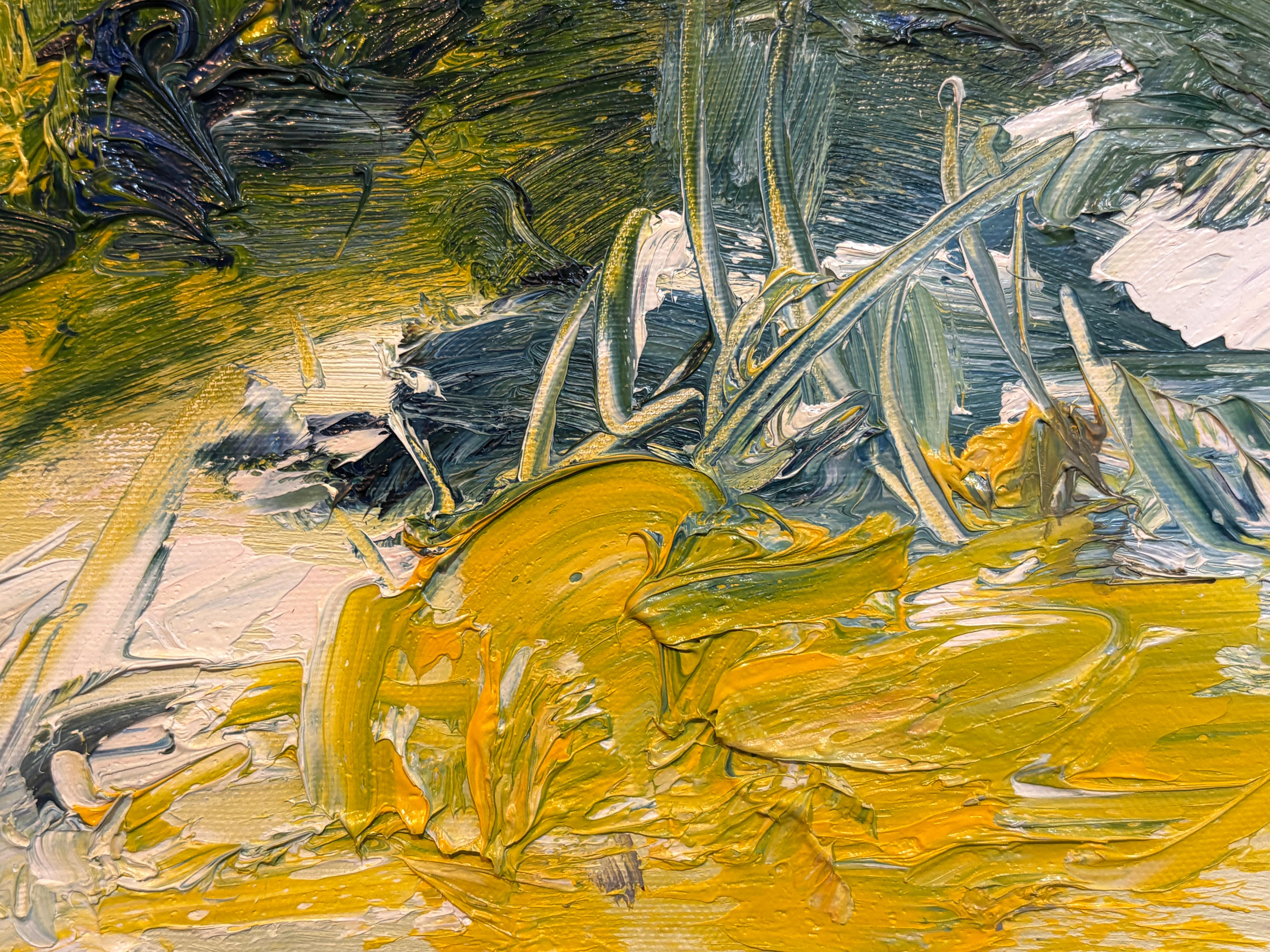 Paesaggio astratto espressionista 'Sunset' di Masri in vendita 8