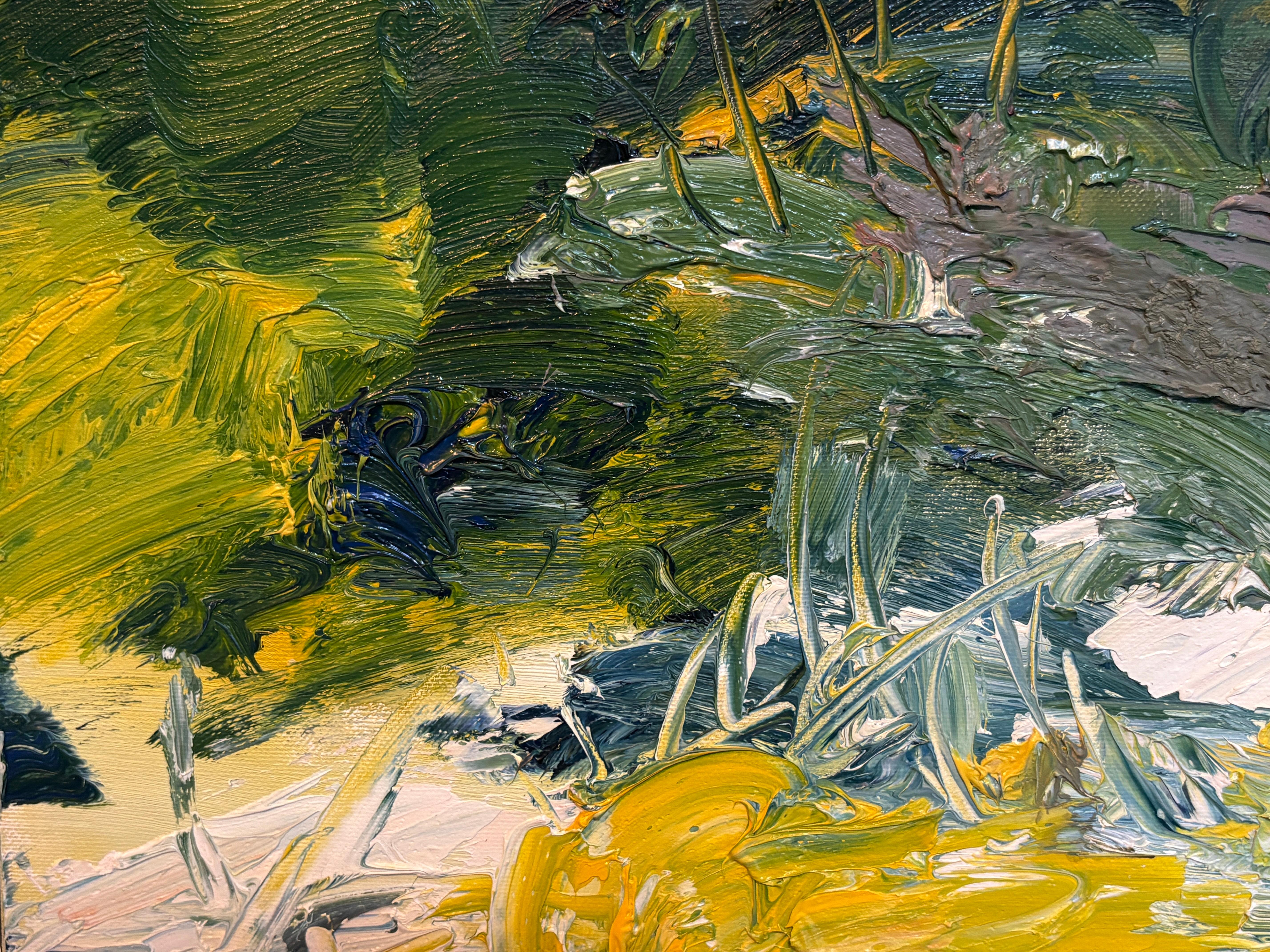 Paesaggio astratto espressionista 'Sunset' di Masri in vendita 3