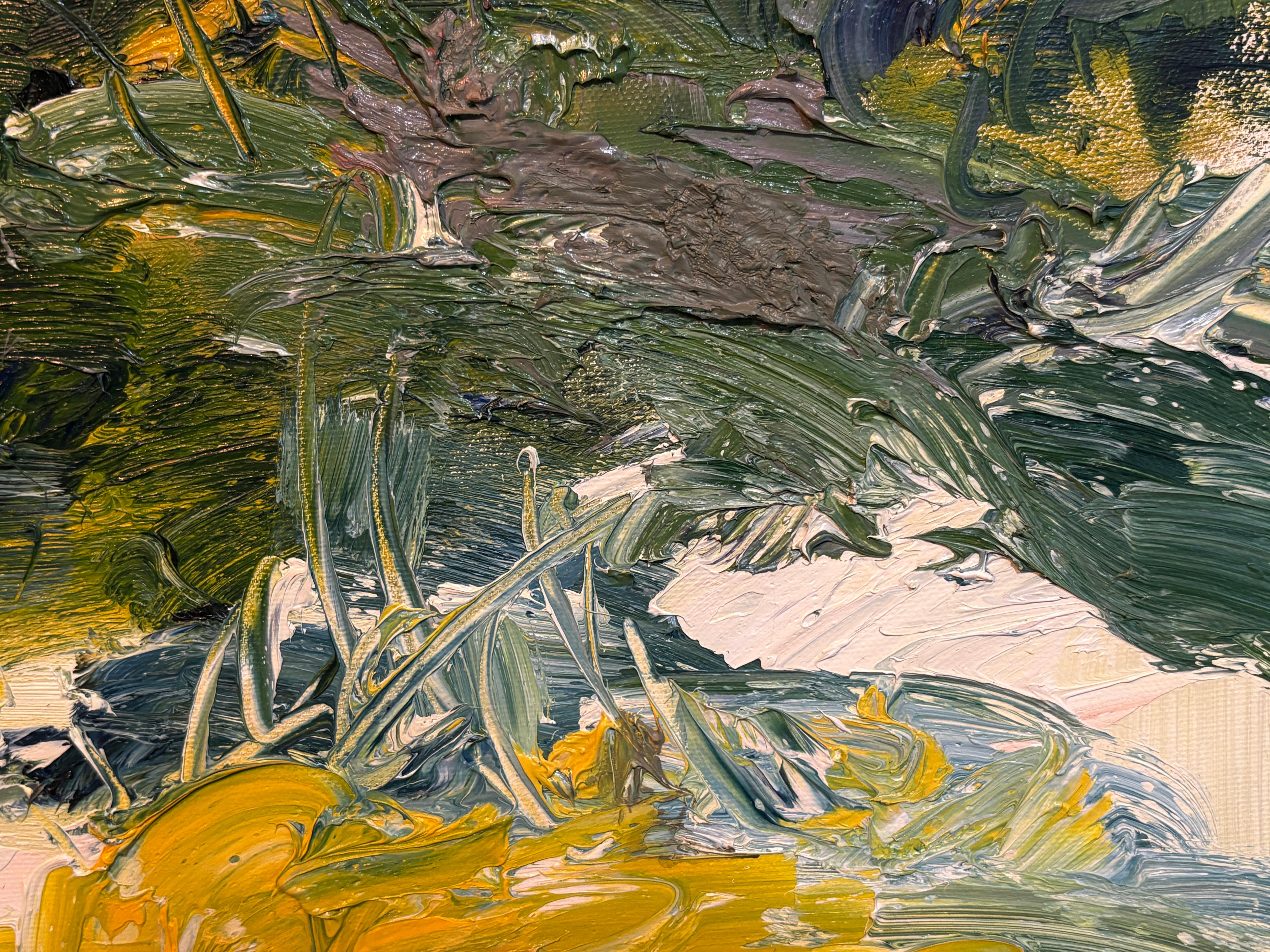 Paesaggio astratto espressionista 'Sunset' di Masri in vendita 4