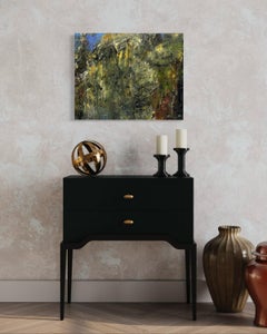 Ölgemälde ohne Titel auf Leinwand von Masri