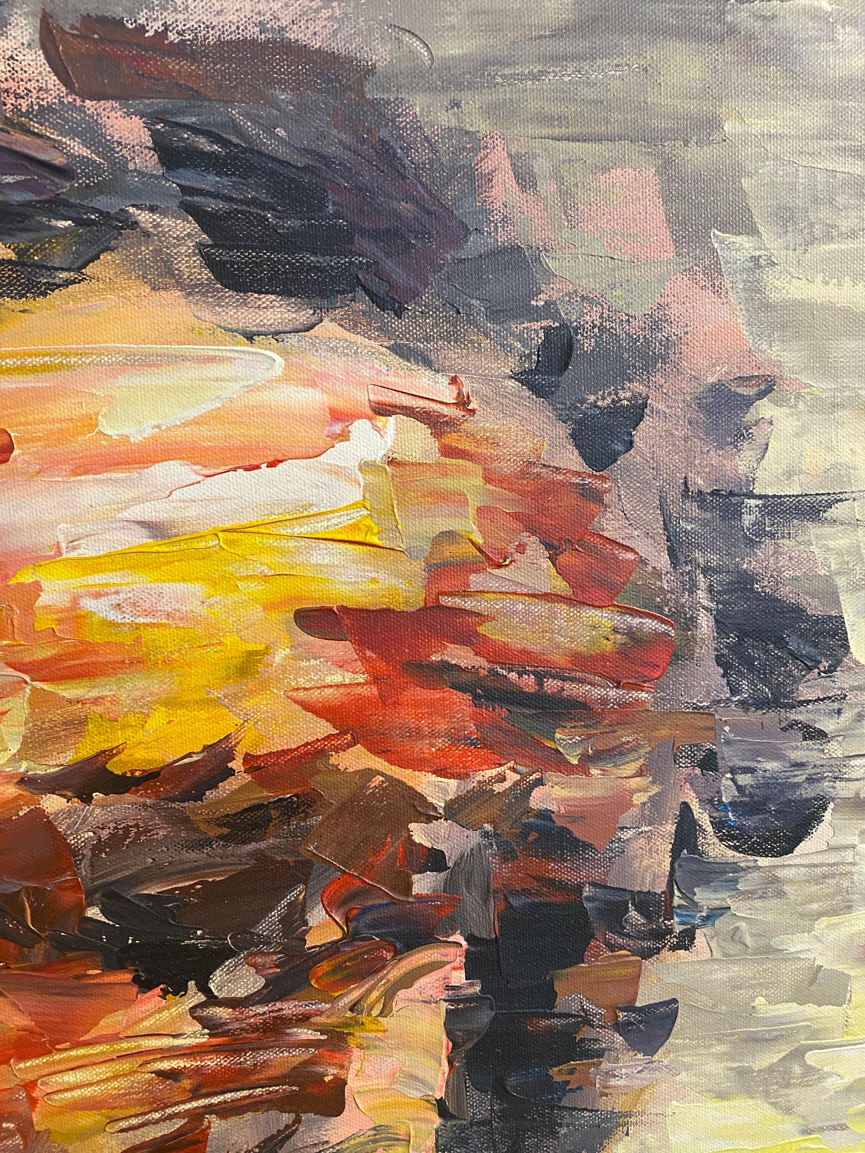 'Self Portrait #49', uno straordinario ritratto astratto creato dall'artista visionario Masri.

In questa ipnotica opera d'arte a tecnica mista che misura 30 