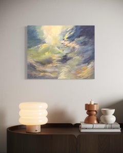 'Senza titolo' olio su tela di Masri