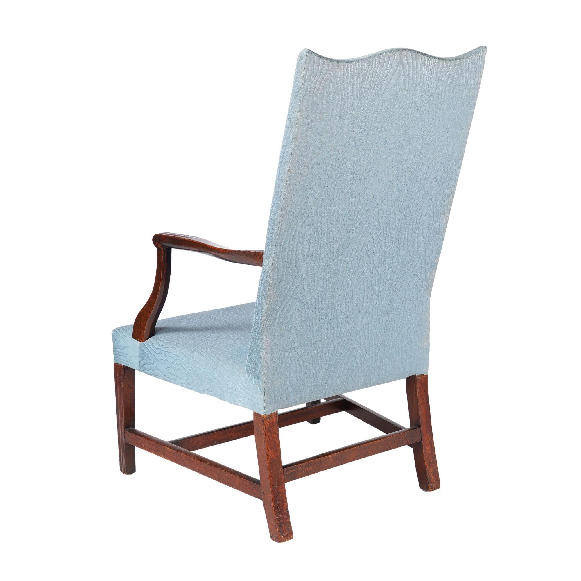 American Massachusetts Martha Washington lolling chair, c. 1785 For Sale