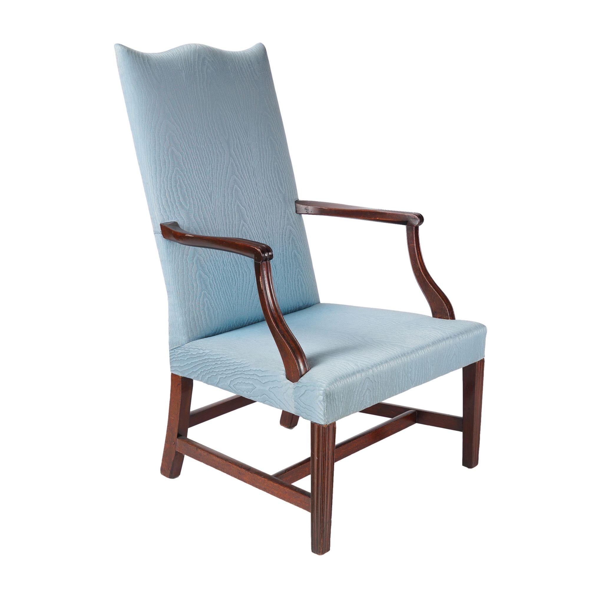 Massachusetts Martha Washington lolling chair, c. 1785 For Sale 1