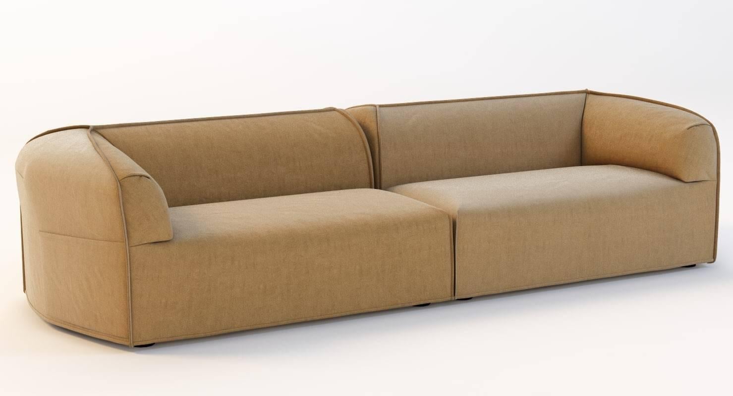 M.A.S.S.A.S Modular Sofa by Patricia Urquiola for Moroso in Fabric For Sale 3