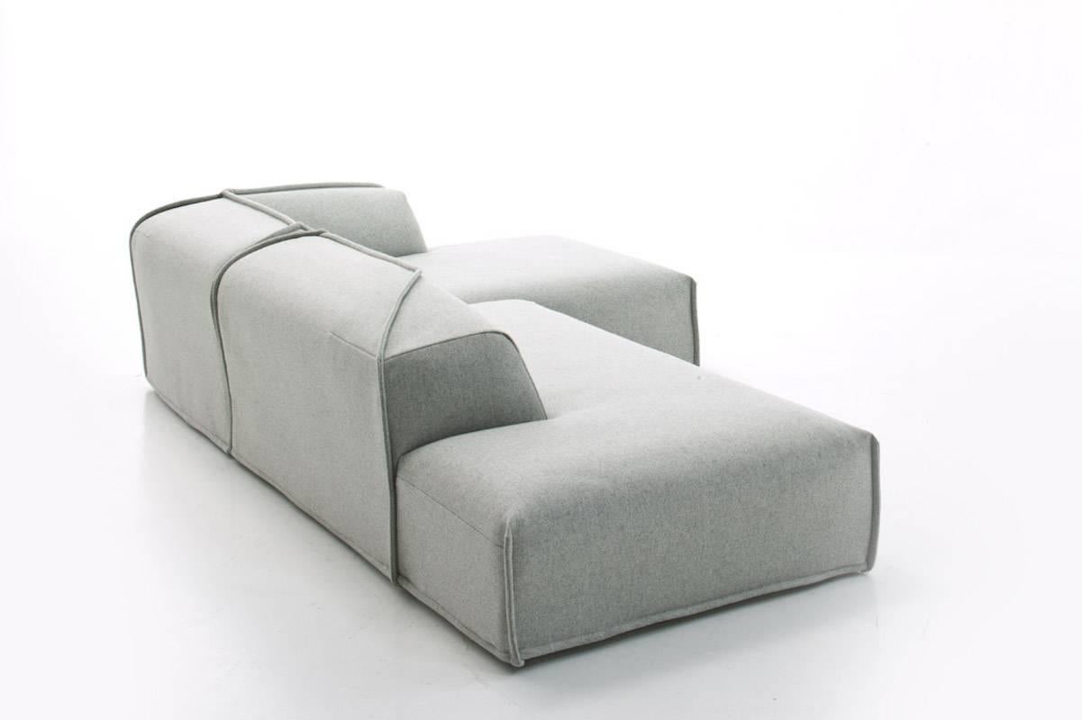 M.A.S.S.A.S Modular Sofa by Patricia Urquiola for Moroso in Fabric (Moderne) im Angebot
