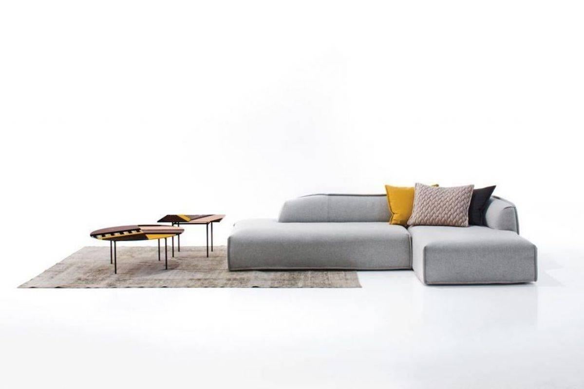 Modern M.A.S.S.A.S Modular Sofa by Patricia Urquiola for Moroso in Fabric For Sale