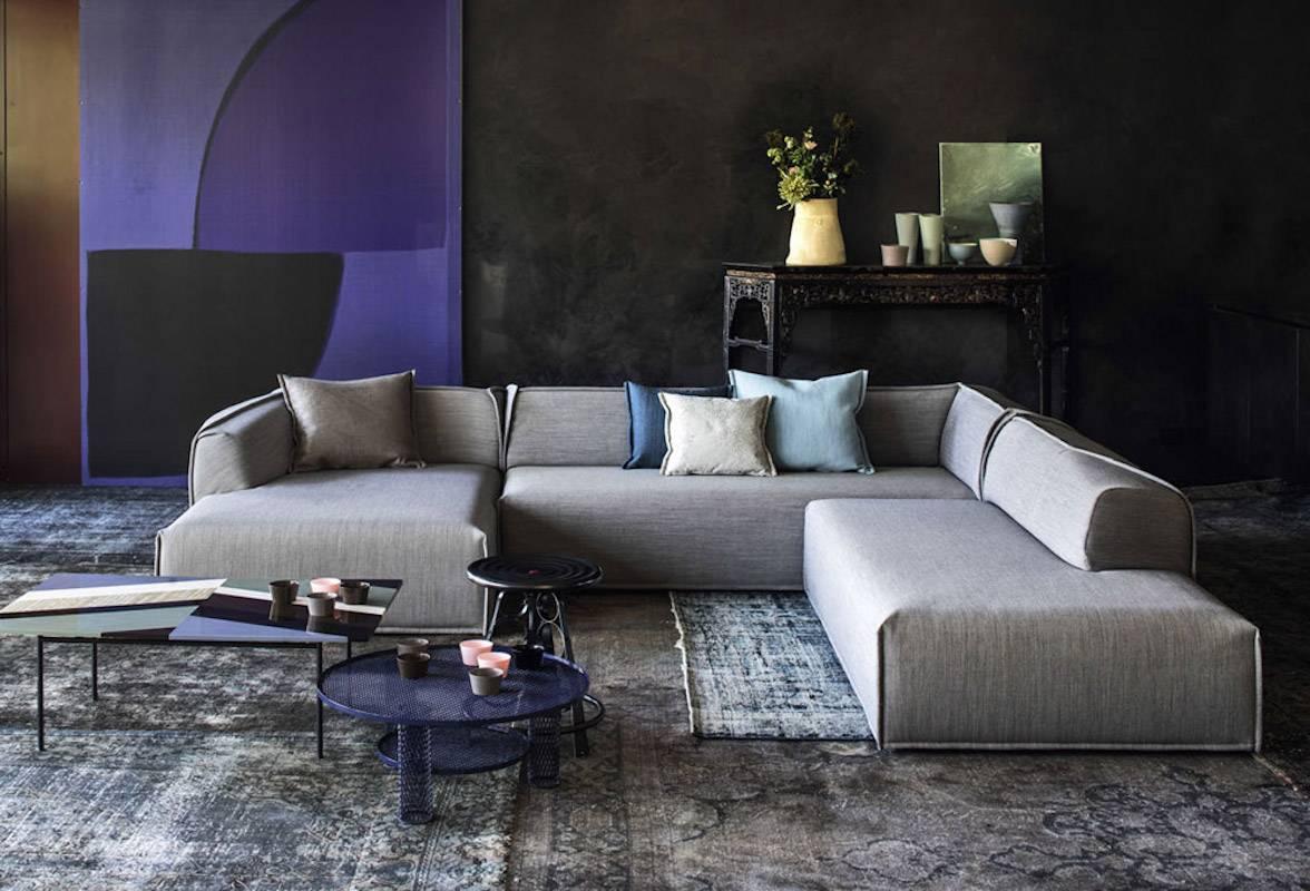 Italian M.A.S.S.A.S Modular Sofa by Patricia Urquiola for Moroso in Fabric For Sale