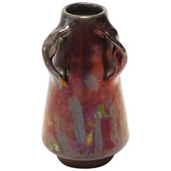 Massier Art Nouveau Diminutive Lustre Glass Vase