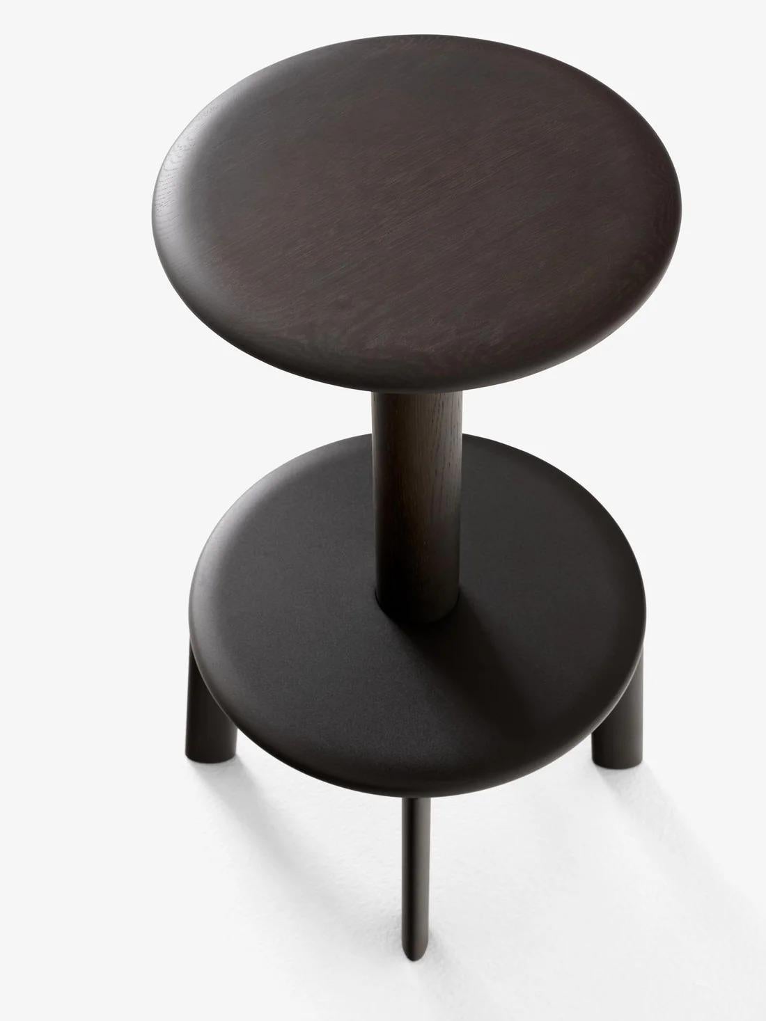 Scandinavian Modern Massif Counter Stool, AV39, Dark Stained Oak by Anderssen & Voll for &Tradition For Sale
