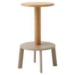Massif Counter Stool, AV39, Oak & Grey Beige by Anderssen & Voll for &Tradition