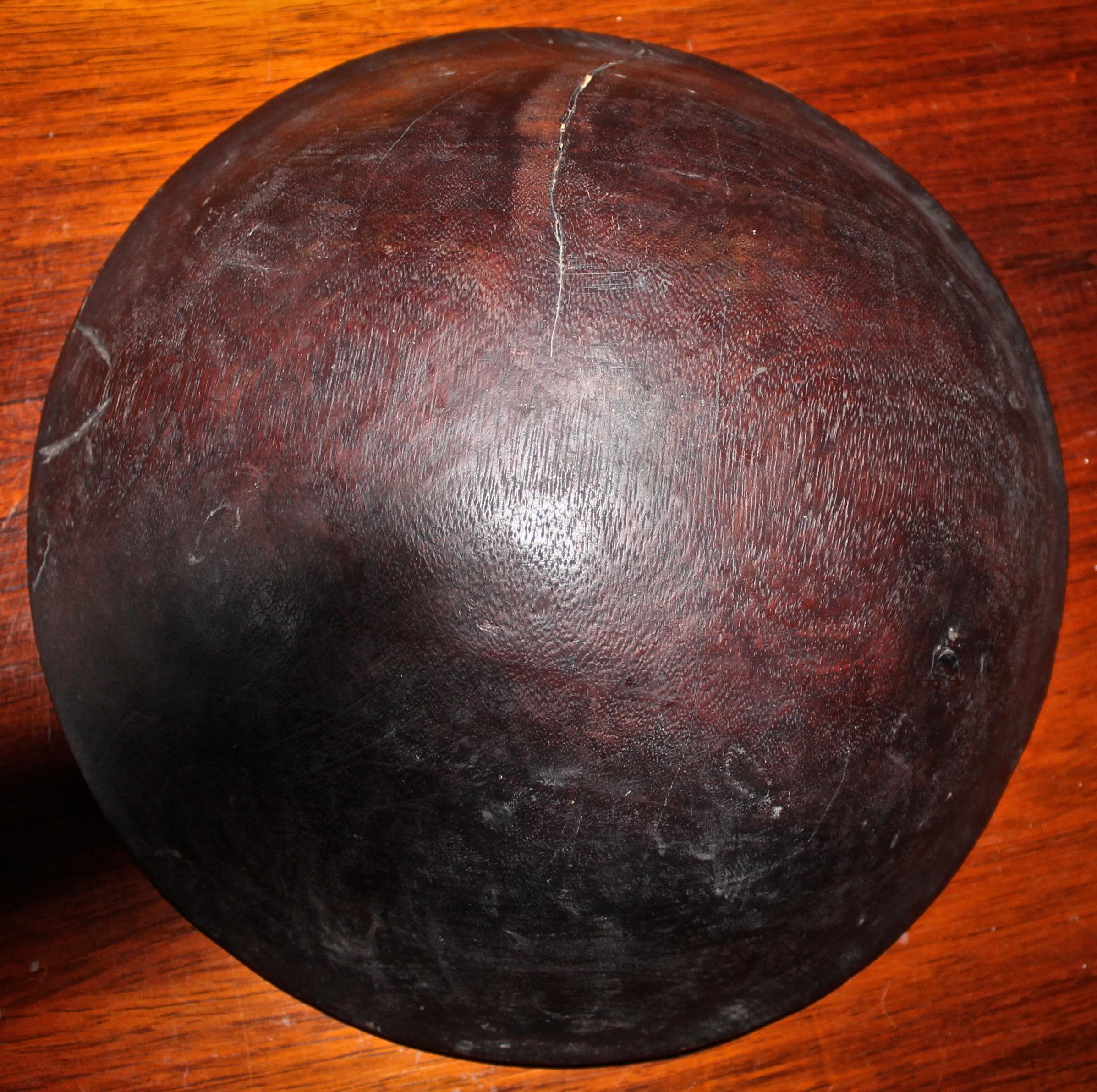 Carved Massim Food Bowl Trobriand Islands Papua New Guinea For Sale