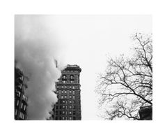 FlatIron NY Series - Massimiliano Muner B&W Lansìdscape Print from Polaroid