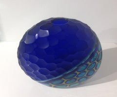 Massimiliano Schiavon Large Murano Battuto Murrine Vase