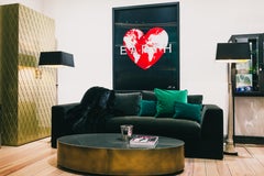Massimo Agostinelli Heart Earth 2015 Anagrams Series Lenticular Print