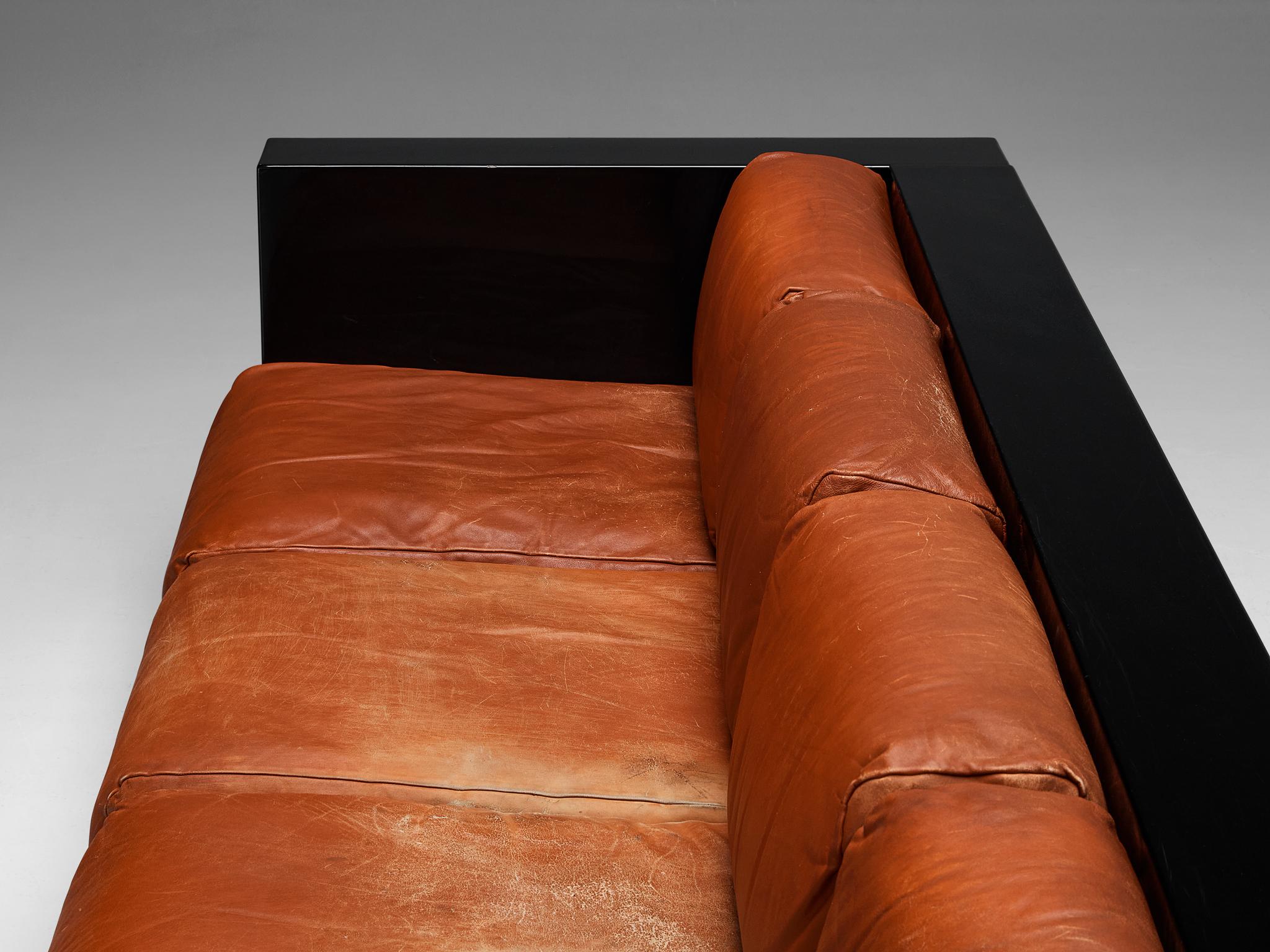 Massimo and Lella Vignelli for Poltronova Four-Seat 'Saratoga' Sofa (canapé quatre places) en vente 1