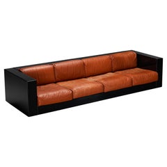 Massimo and Lella Vignelli for Poltronova Four-Seat 'Saratoga' Sofa