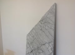 Massimo and Lella Vignelli Marble and Slate Ambiguita Console Table Casigliani