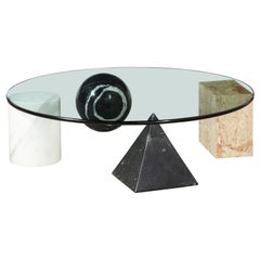 'Massimo and Lella Vignelli 'Metafora' Italian Coffee Table, Italy, 1979