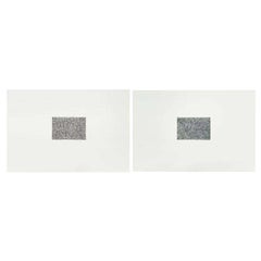 Massimo Bartolini "287 Hours" Diptico 1 Photoetching, 2014