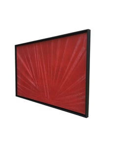 IL SOLE ROSSO - Massimo Caiafa Abastract Olio su tela, Italia.2021