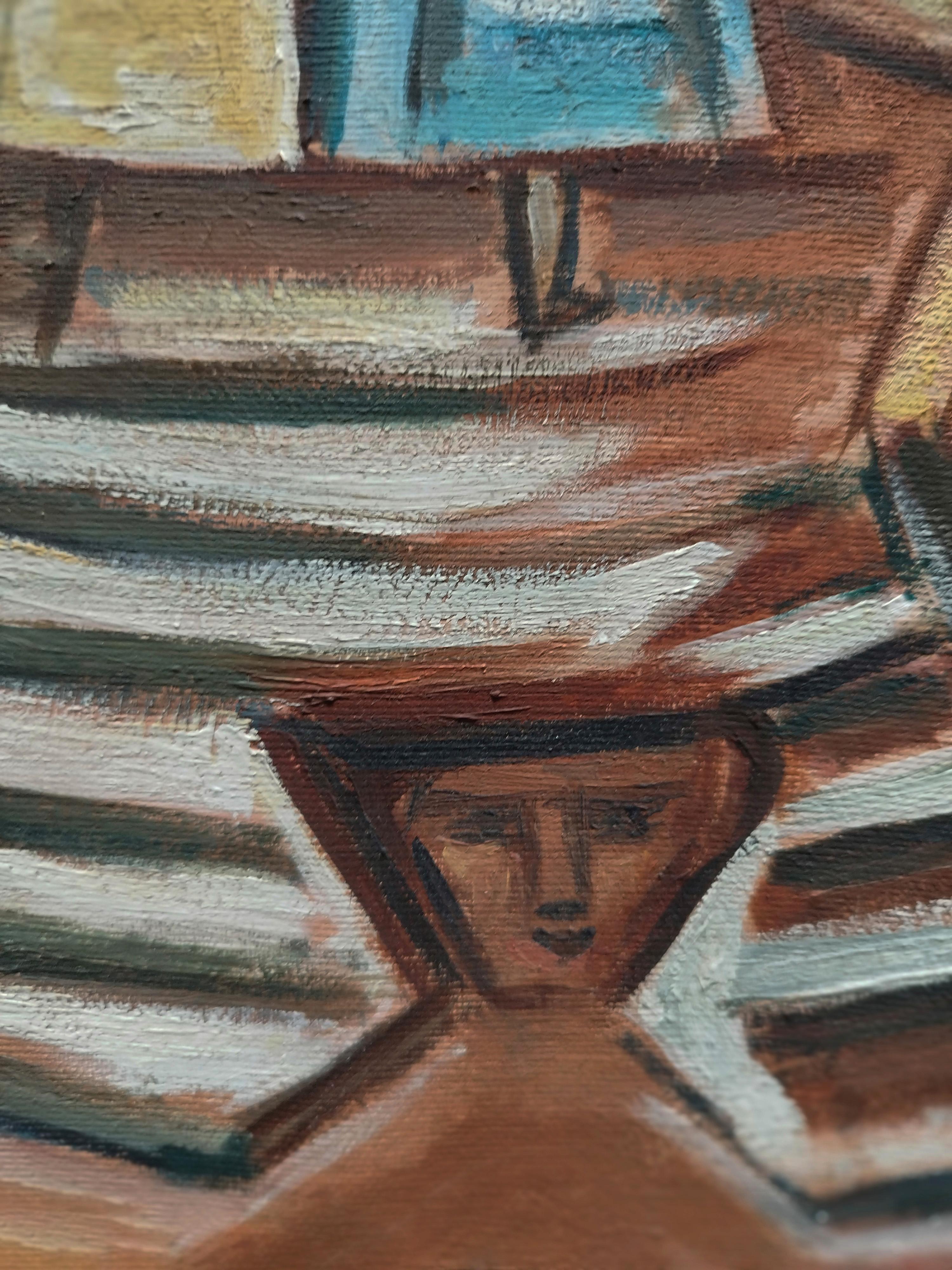 SCALINATA - Hommage an Massimo Campigli im Angebot 2