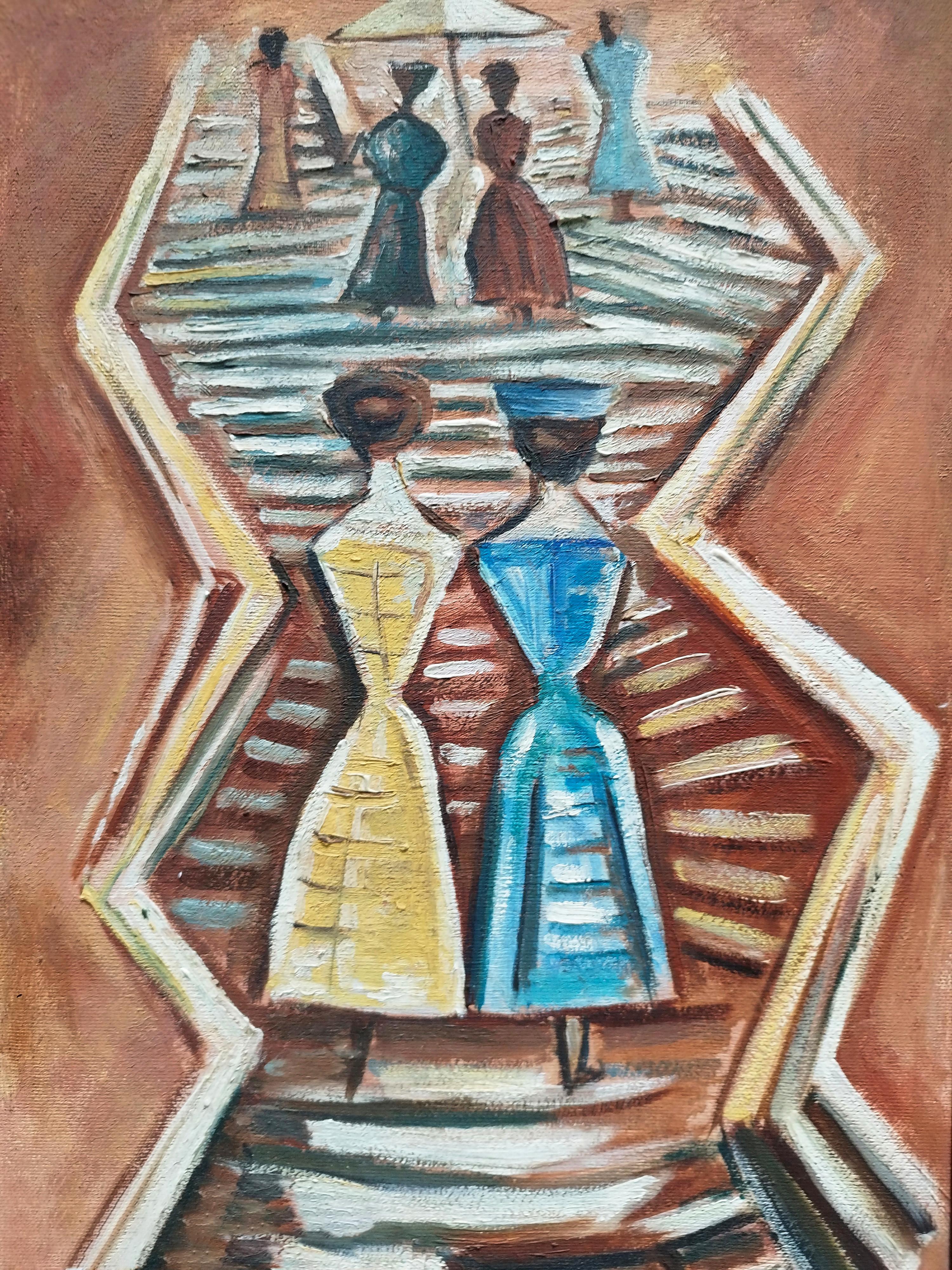 SCALINATA - Hommage an Massimo Campigli im Angebot 4