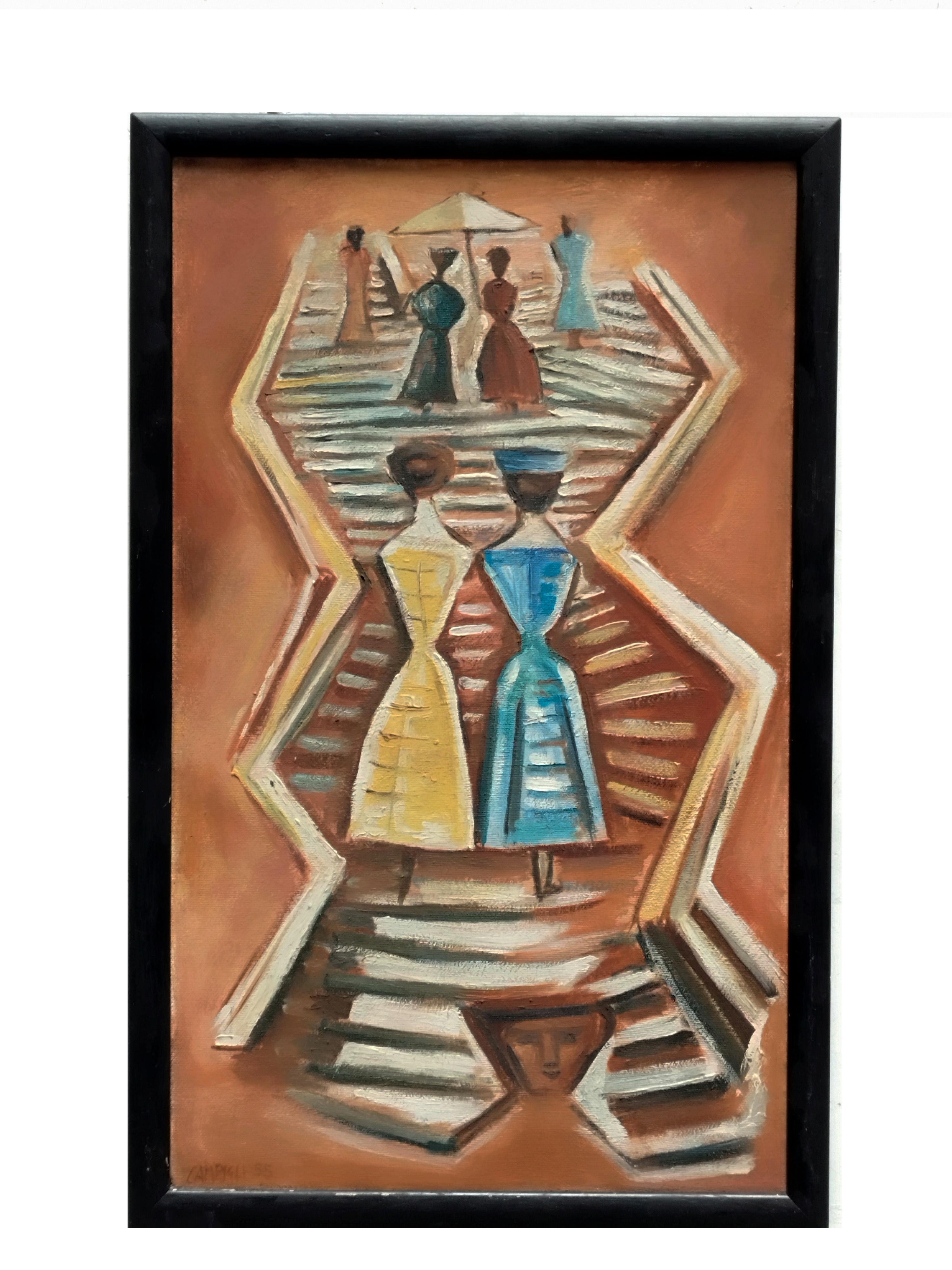 SCALINATA - Hommage an Massimo Campigli im Angebot 5