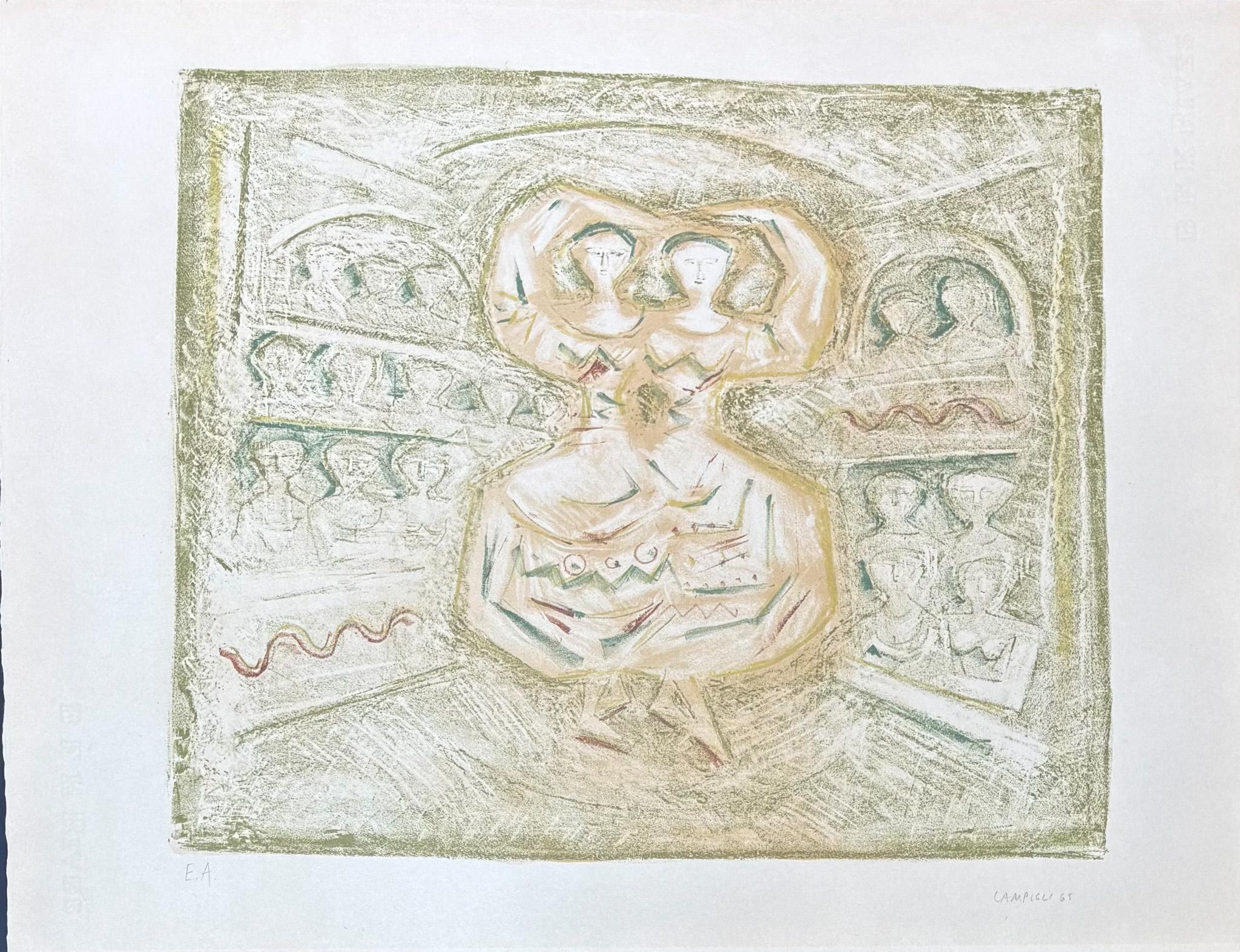 Rare deluxe edition printed on extremely fine Japanese paper.
Limited edition of 65 copies numbered in cardinal numbers on BFK paper and XXXV in Roman numerals on Japanese paper.
Current copy numbered as: EA (epreuve d'artiste).
Sheet size: 50.5 x
