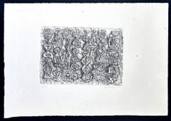 Massimo Campigli (1895–1971) – Folla di donne – Lithograph on Fabriano paper