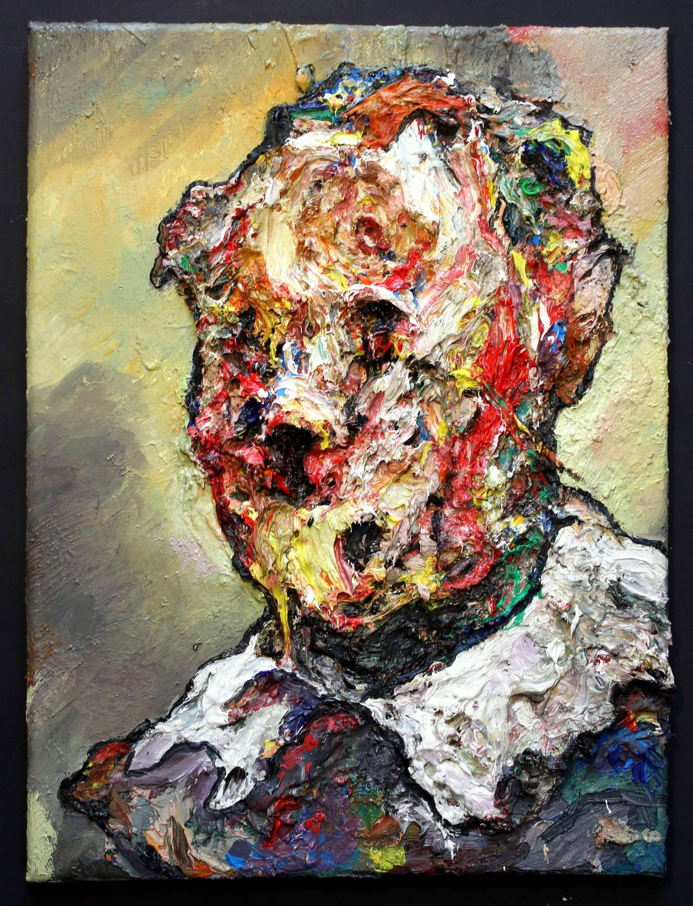 Massimo Damico Portrait Painting - Mr. Scogan