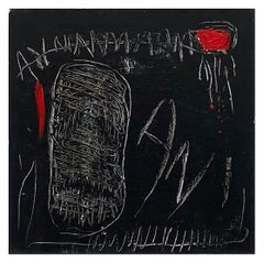 IL GRANDE INVERNO AM 8 - Quadro astratto italiano ad olio su tela, Massimo D'Orta